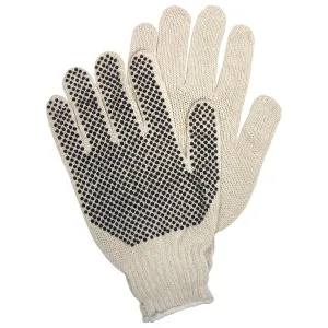 9658XXS MCR Safety Regular Weight Gloves, 2X-Small, Natural, Knit Wrist Cuff