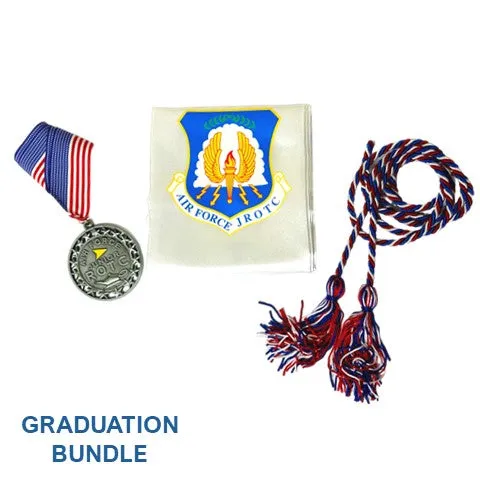 AFJROTC White Graduation Stole