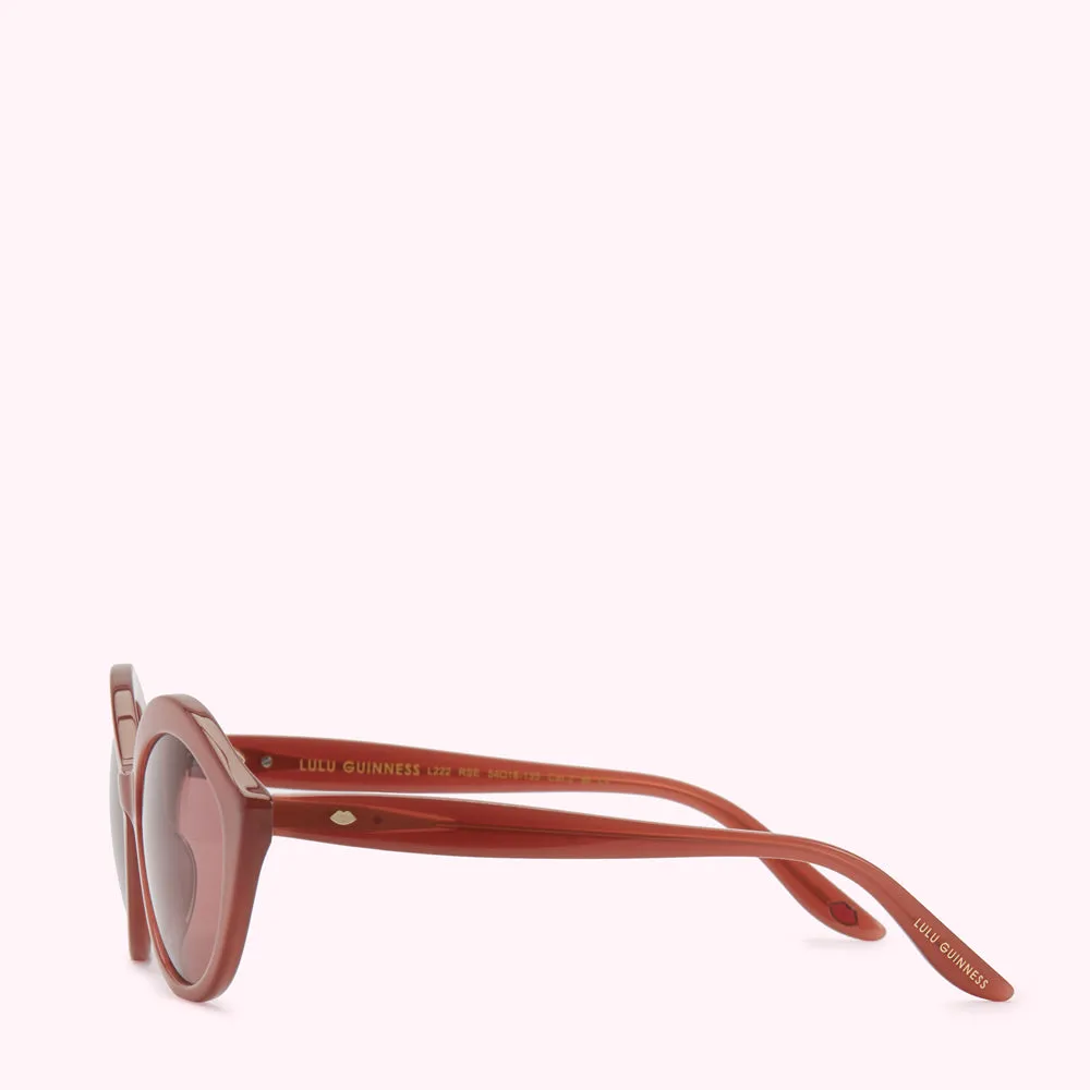 ANTIQUE ROSE LARGE CLASSIC SUNGLASSES