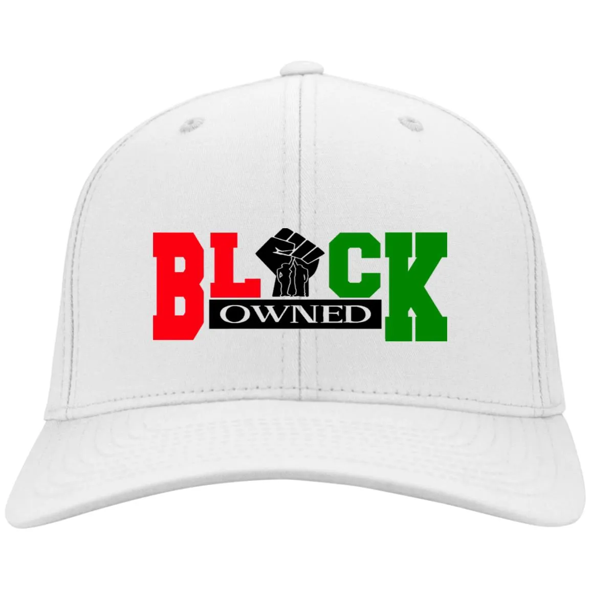 BLACK OWNED RBG Flex Fit Baseball Cap