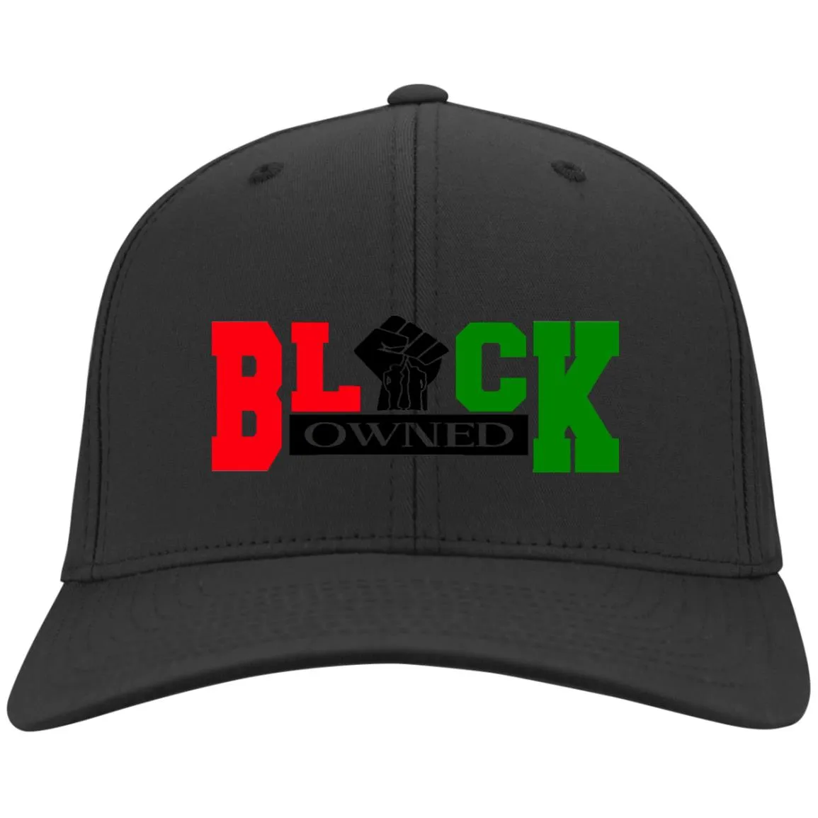 BLACK OWNED RBG Flex Fit Baseball Cap