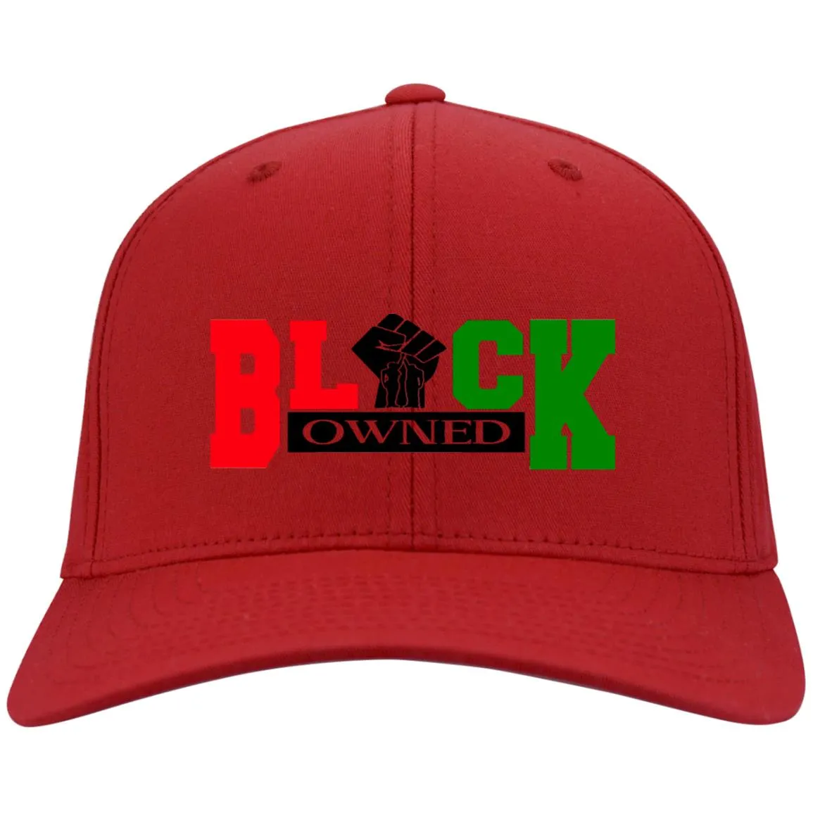 BLACK OWNED RBG Flex Fit Baseball Cap