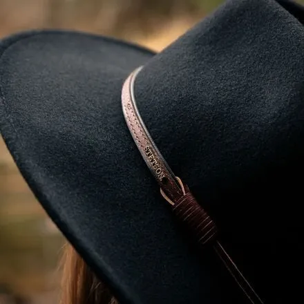 Bozeman Stetson Hat, Black