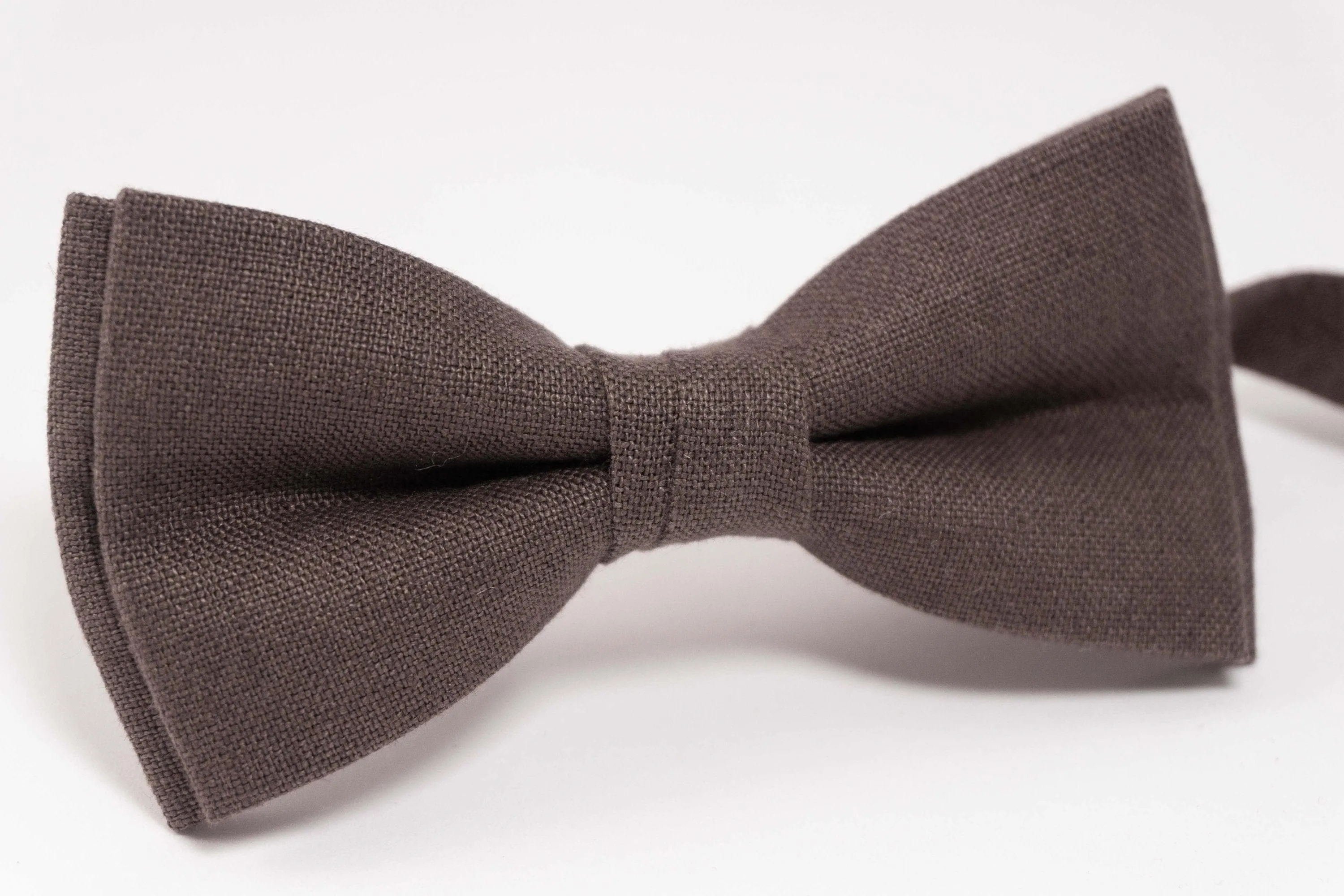 Brown bow tie for weddings | brown mens tie