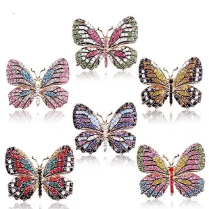 Butterfly Enamel Brooch Pins