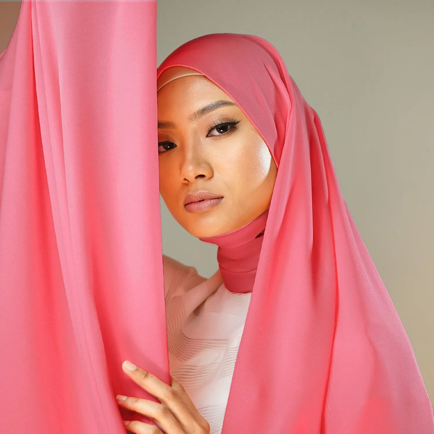 CAKENIS CHIFFON (SHAWL)