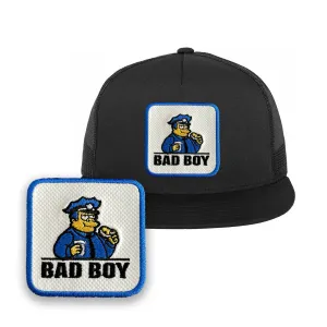 Chief Wiggum Bad Boy Cap Embroidered Baseball Hat by Forge Bros