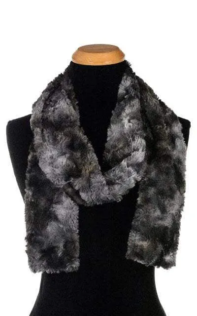 Classic Scarf - Luxury Faux Fur in Highland (Thistle - One Skinny Left!)