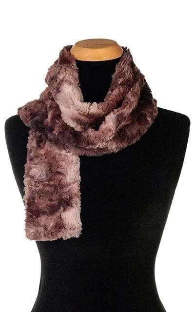 Classic Scarf - Luxury Faux Fur in Highland (Thistle - One Skinny Left!)