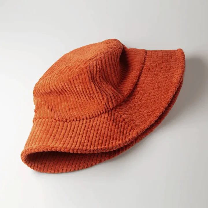 Corduroy Bucket Hat - Sunset