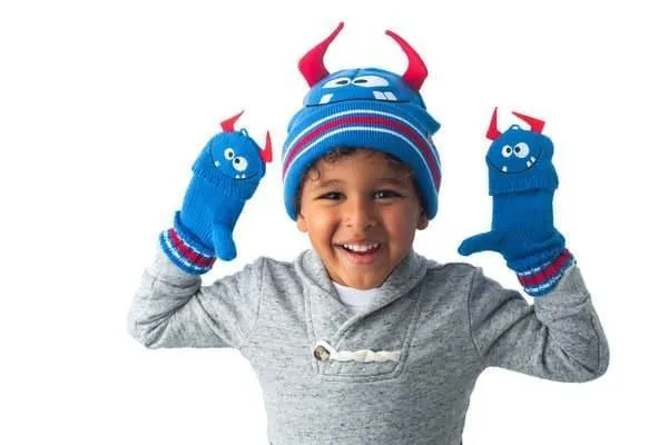 Flapjack Kids Knitted Toque Monster, (2-6 Years)