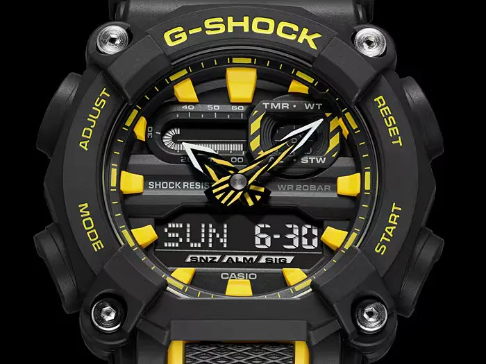 G-Shock Black Analogue/Digital GA900A-1A9