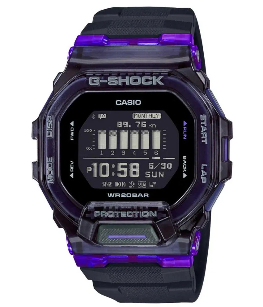 G-Shock Digital Bluetooth Fitness Watch G Squad Series GBD200SM-1A6 / GBD-200SM-1A6