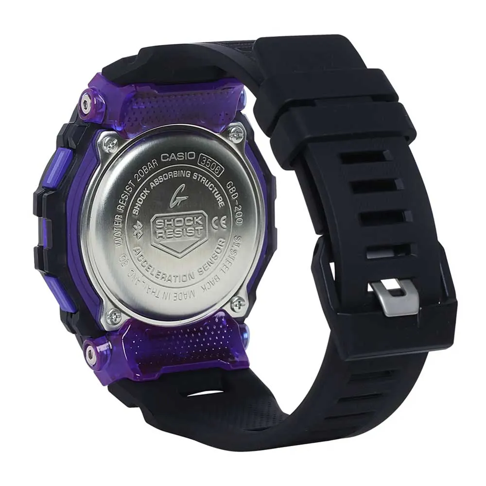 G-Shock Digital Bluetooth Fitness Watch G Squad Series GBD200SM-1A6 / GBD-200SM-1A6