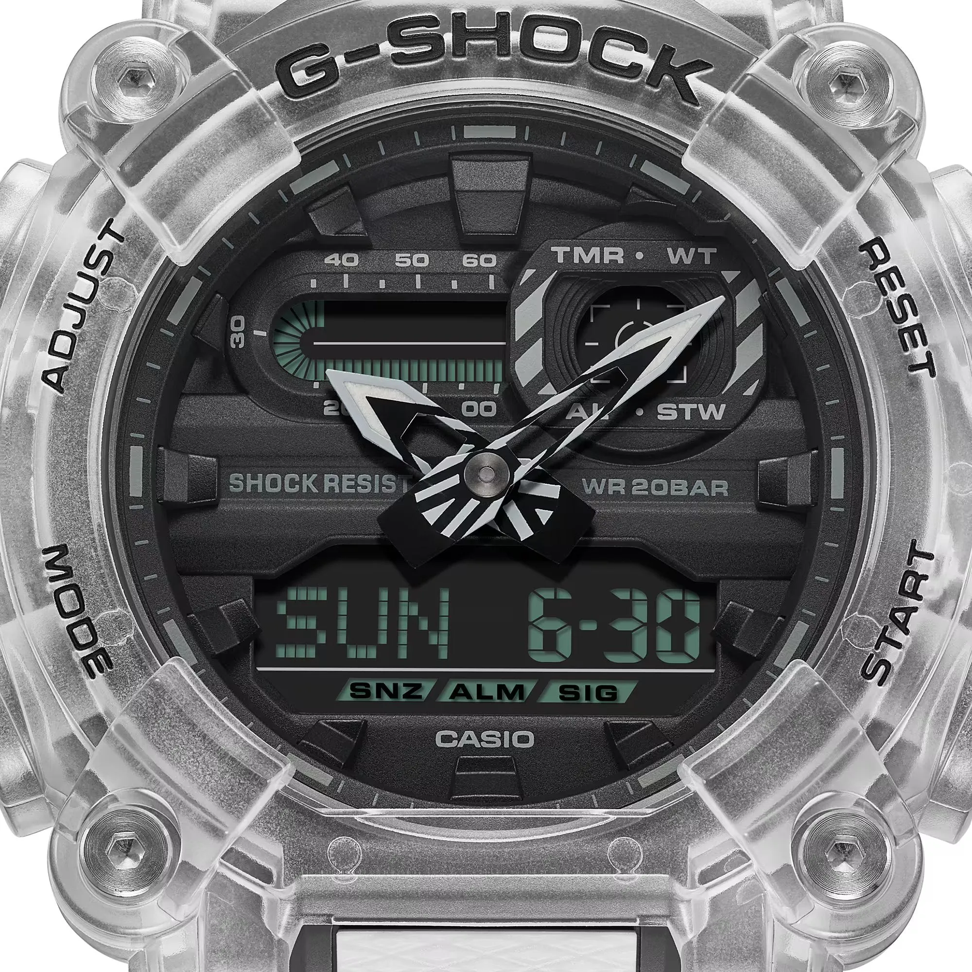 G-Shock Sound Waves Series Digital & Analogue Watch GA900SKL-7A / GA-900SKL-7A