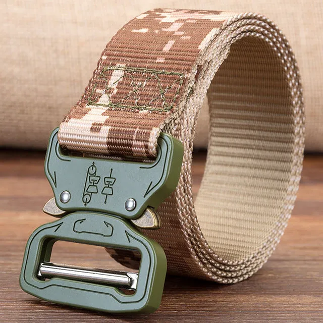 Heavy Duty Tactical Nylon Strap Military Belt