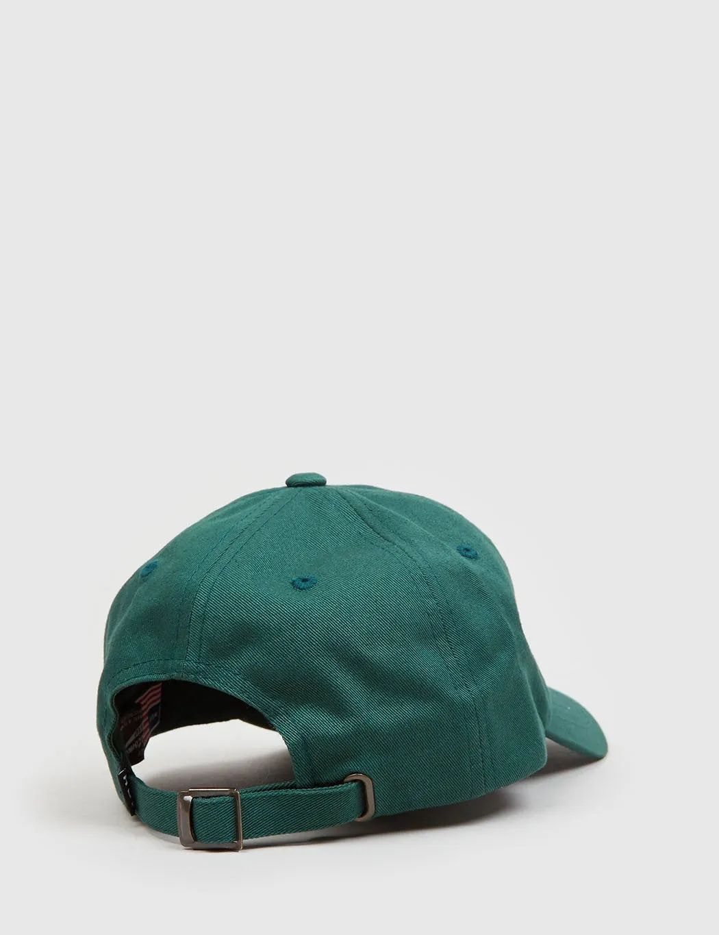 HUF Domestic Logo Curved Peak Cap - Dark Green