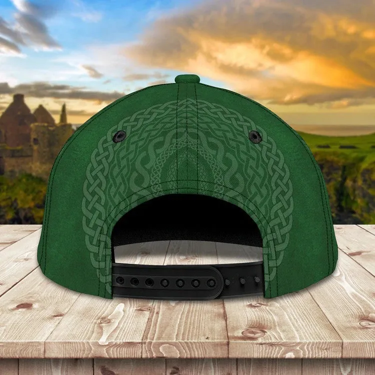 Irish Pride 3D Baseball Cap for Irish Man, Irish Woman, St. Patrick's Day Hat for Irishman