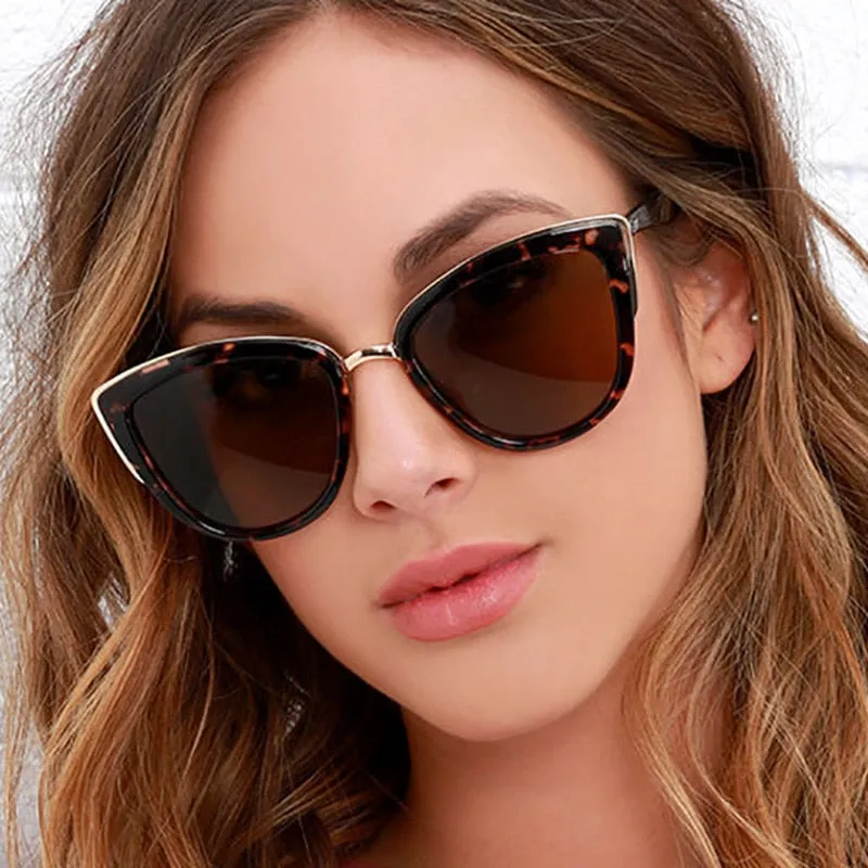 Kiara Vintage Cat Eye Sunglasses