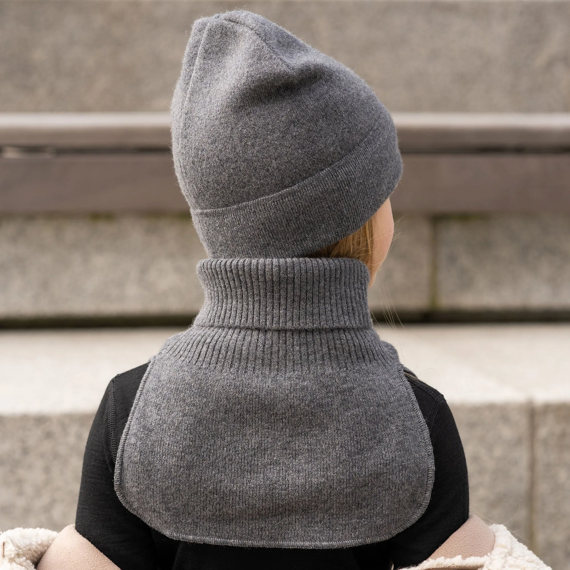 Kids' Knit Beanie, Dickie & Gloves 3-Piece