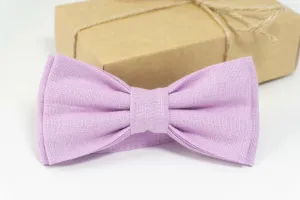 Lavender bow tie | pre-tied bow tie