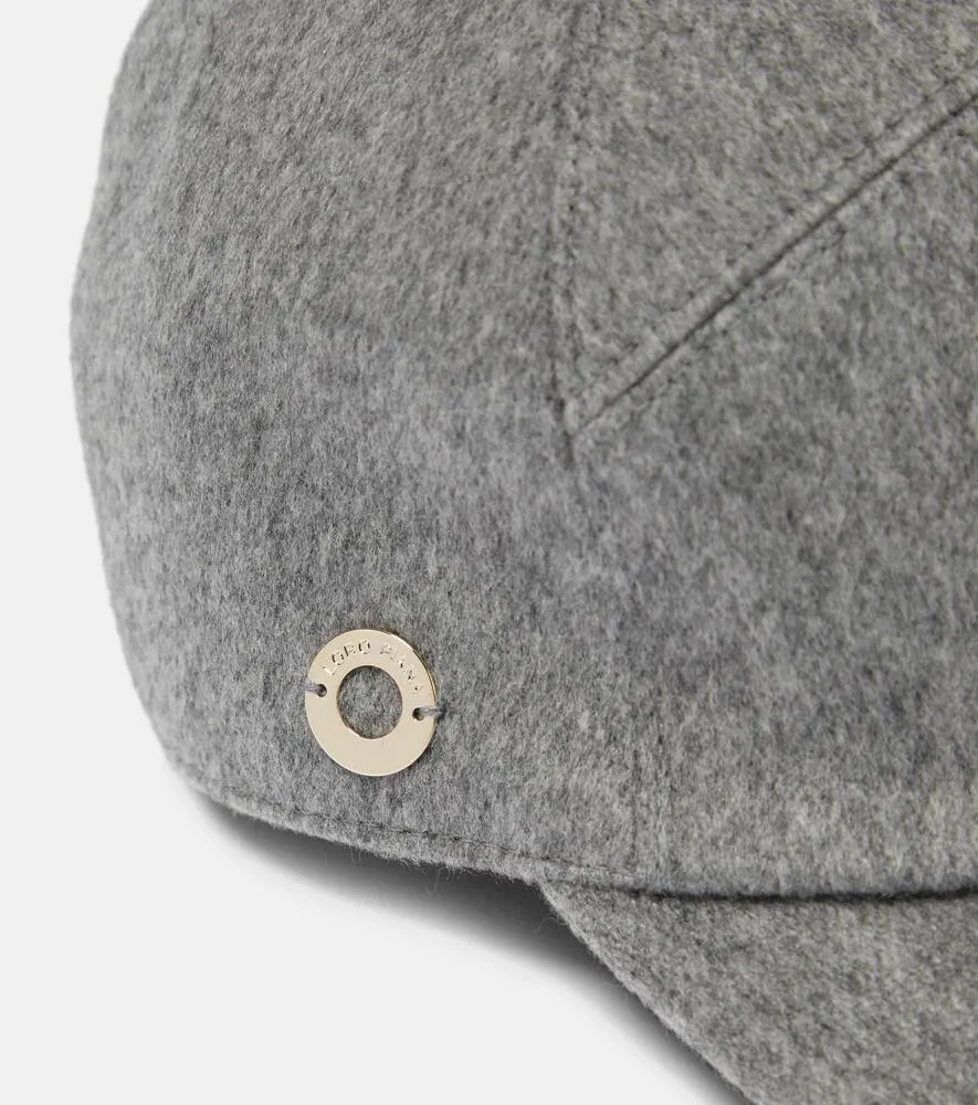 Loro Piana cashmere baseball cap, gray