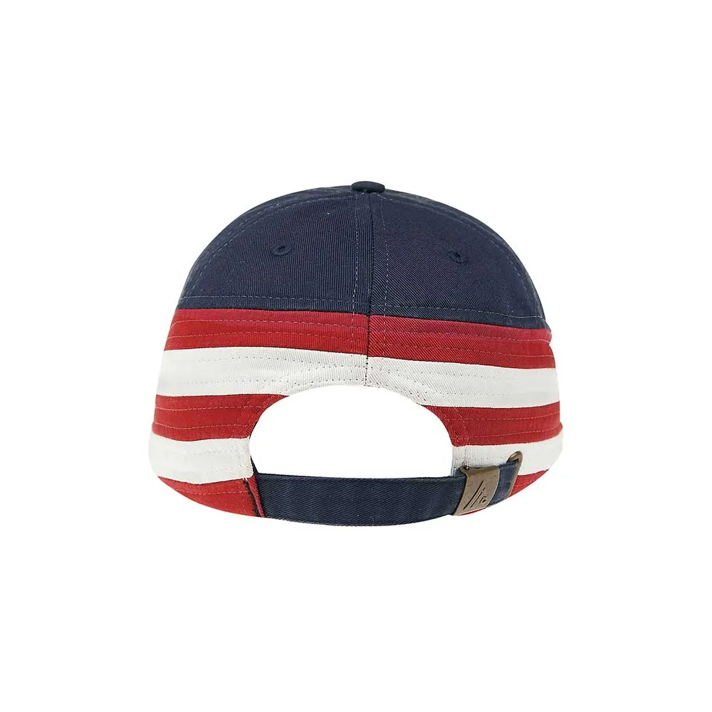 Low Profile Unstructred Washed USA Flag Cap