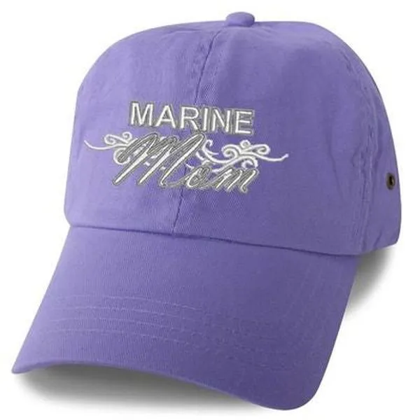 Marine Mom Cap, Scroll