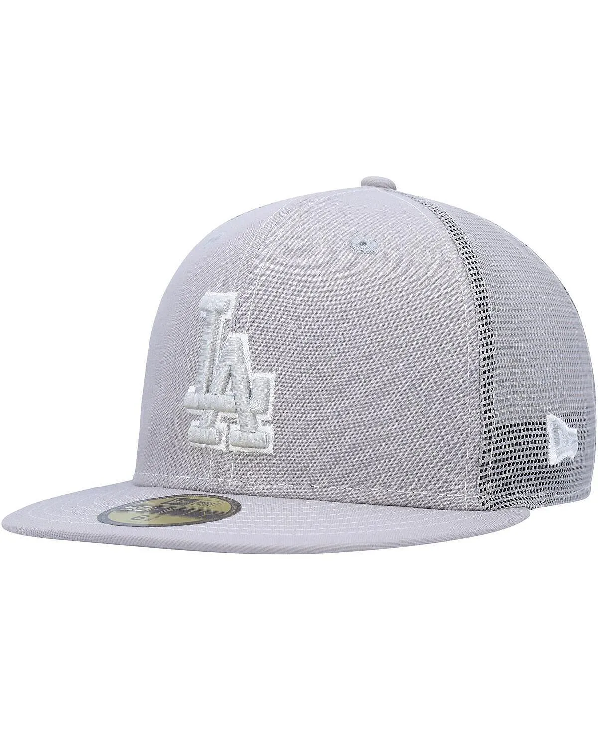 Men's 2023 Los Angeles Dodgers Gray Field Practice Cap 59FIFTY. New Era