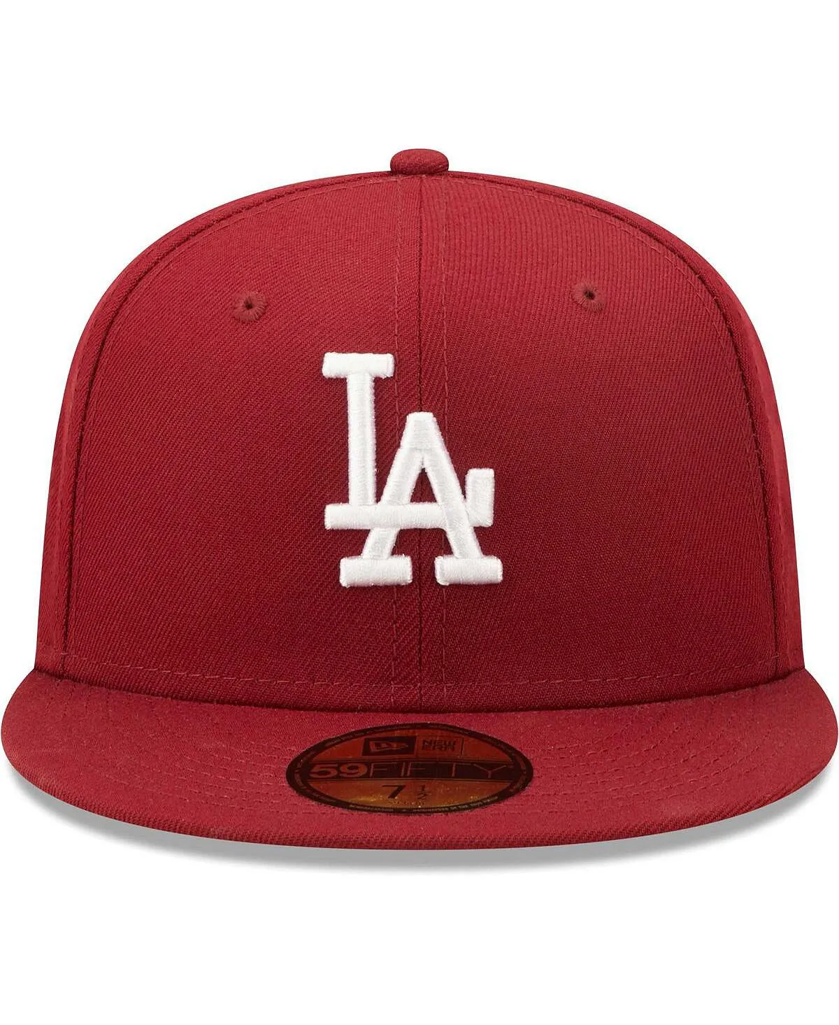 Men's Cardinal Los Angeles Dodgers World Series Air Force 2020 Cap Blue 59FIFTY New Era Cap