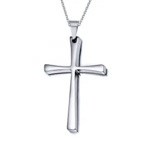 Men's Christian Necklace <br> Stainless Steel