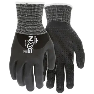 MG9694M MCR Safety Memphis Gloves, Medium, Nylon, Black, Knit Wrist Cuff