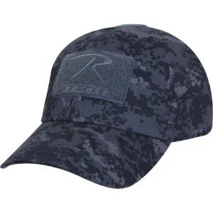 Midnight Digital Camouflage - Military Adjustable Tactical Operator Cap