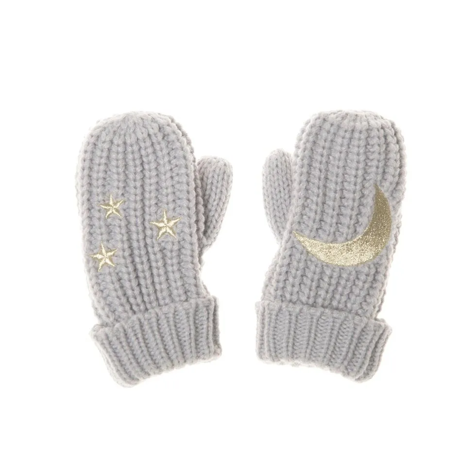 Moonlight Knitted Mittens