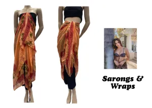 Printed Chiffon Sarong - 06