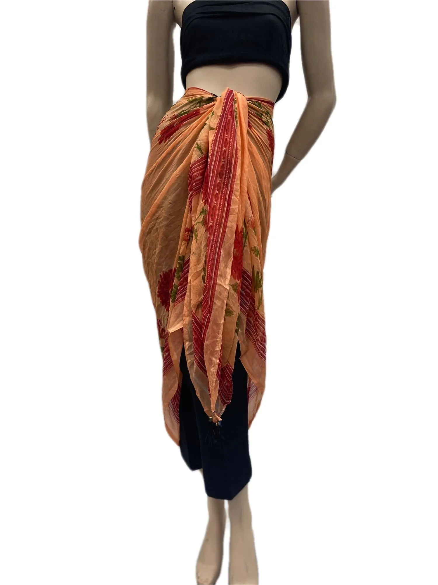 Printed Chiffon Sarong - 06