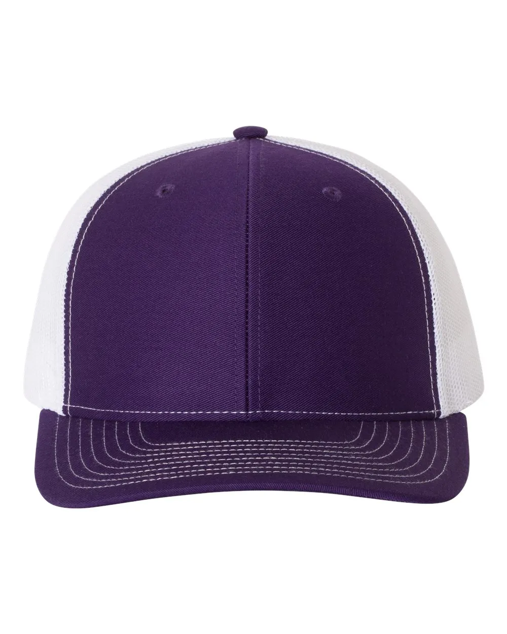 Richardson 112 Trucker Hat - Purple / White