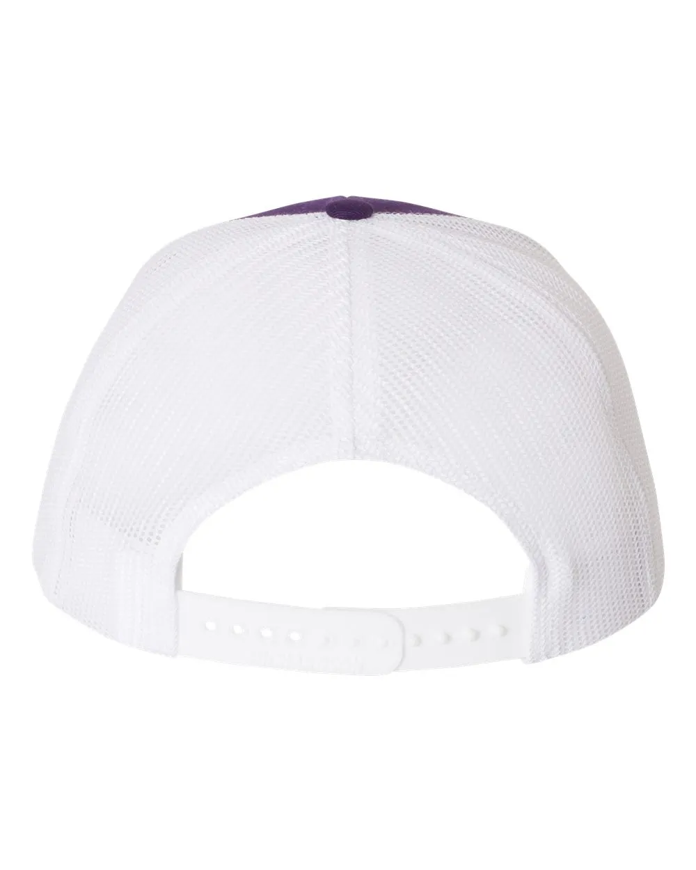 Richardson 112 Trucker Hat - Purple / White