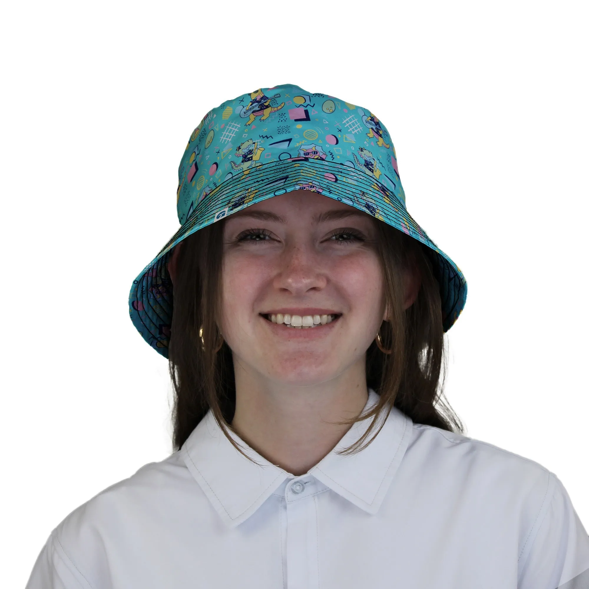 Rocking Dinosaurs Day Bucket Hat