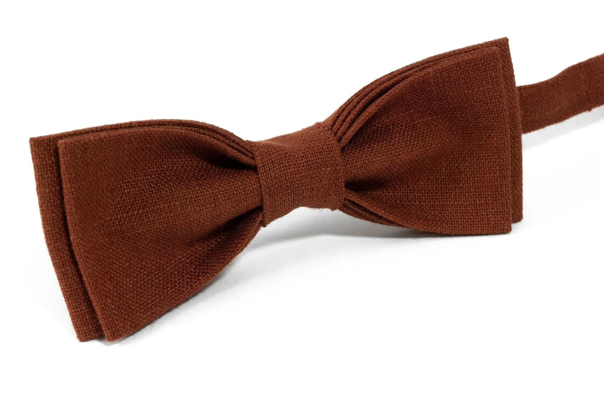 Rust bow tie wedding rust baby bow tie Rust necktie Rust mens ties bow ties for men