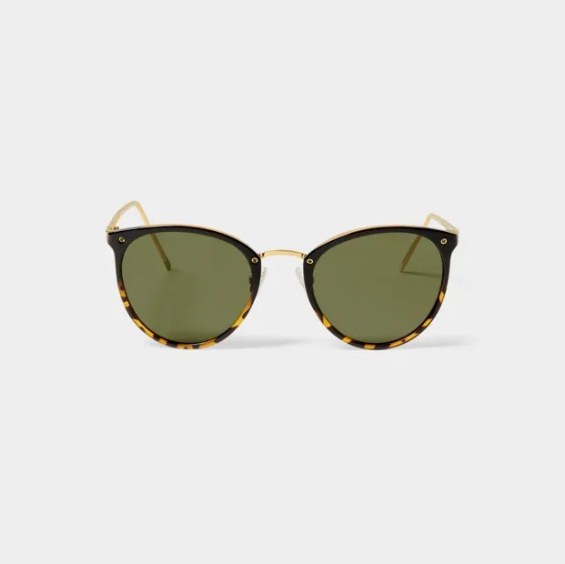 Santorini Sunglasses | Black Tortoiseshell