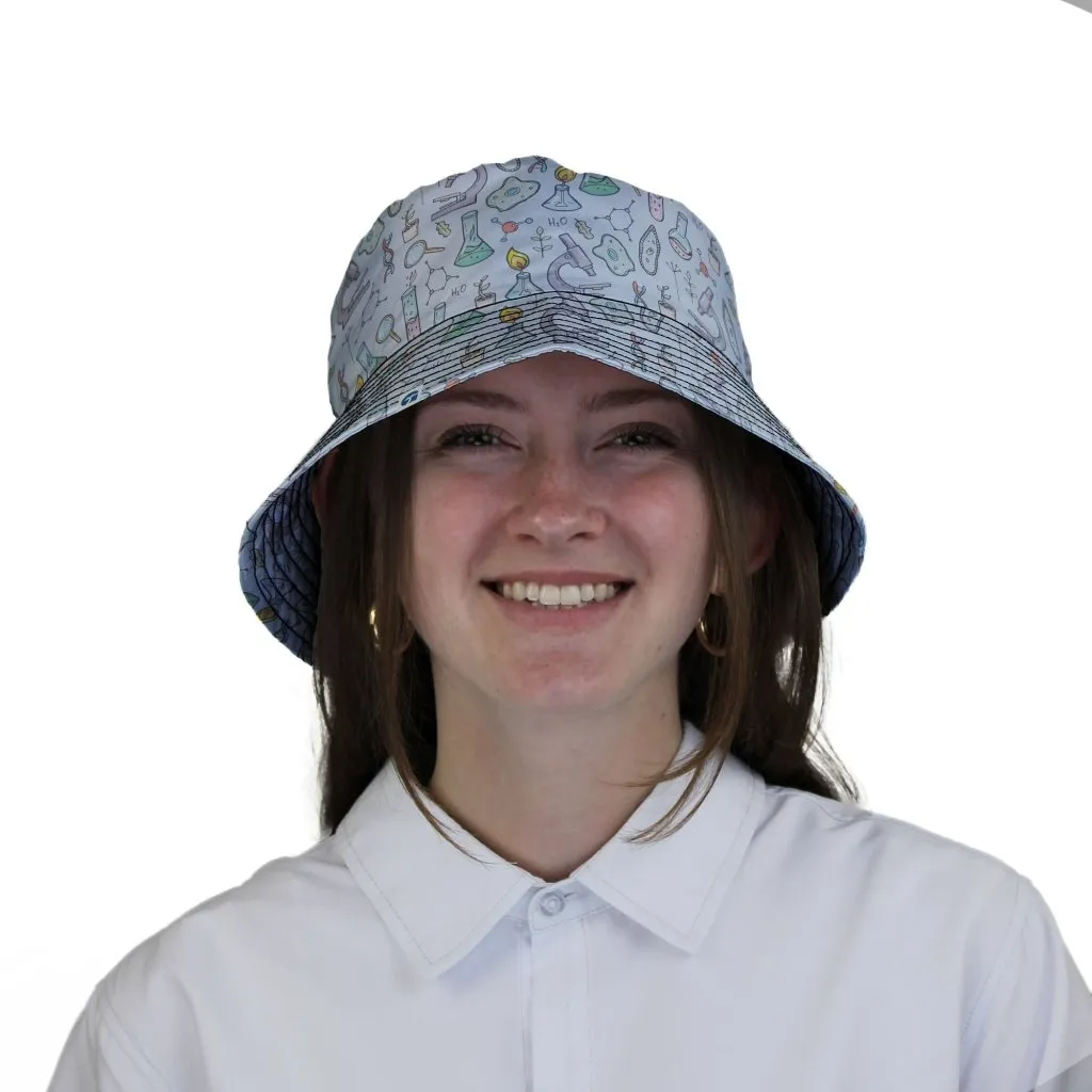 Science Bioengineer Germanation Sky Blue Bucket Hat