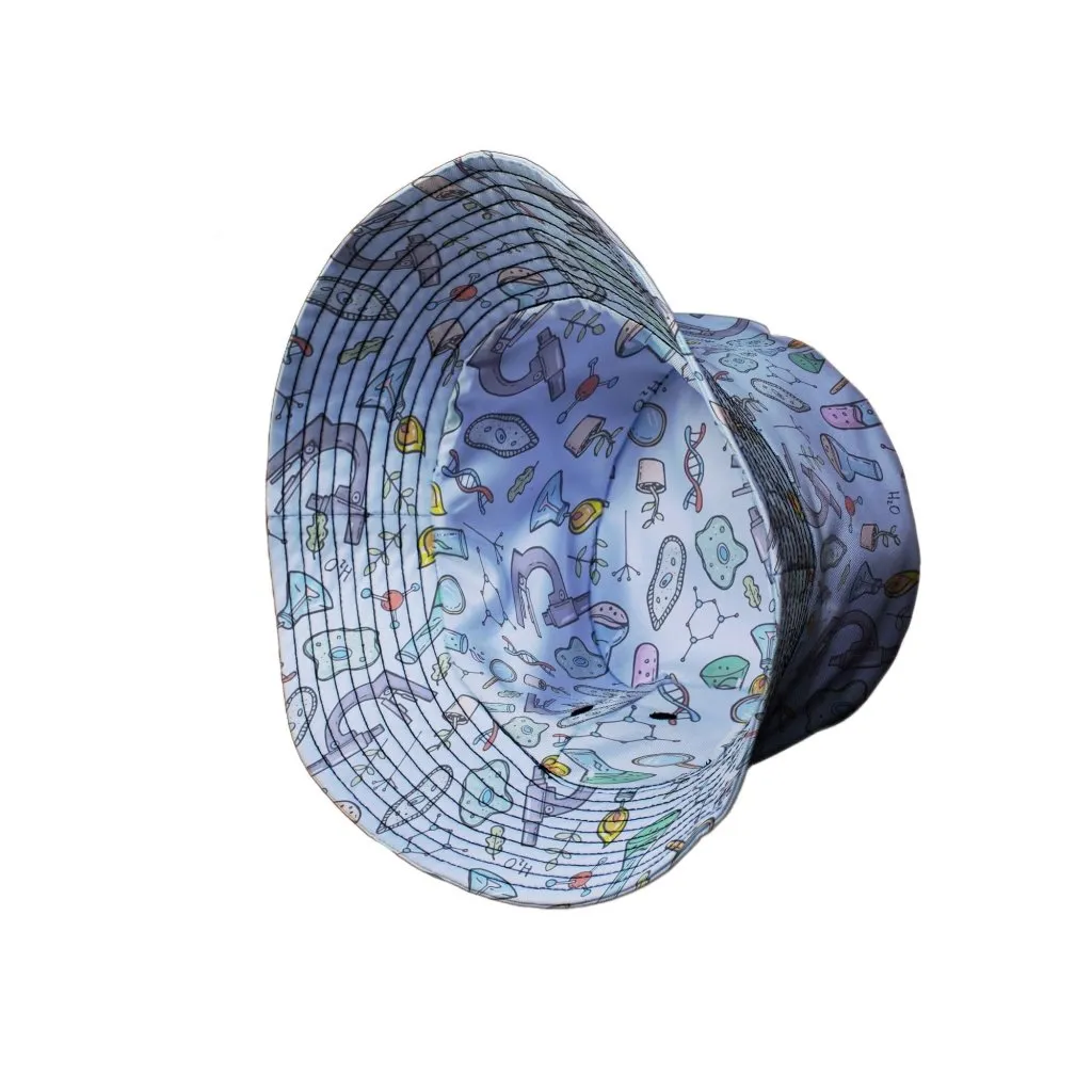 Science Bioengineer Germanation Sky Blue Bucket Hat