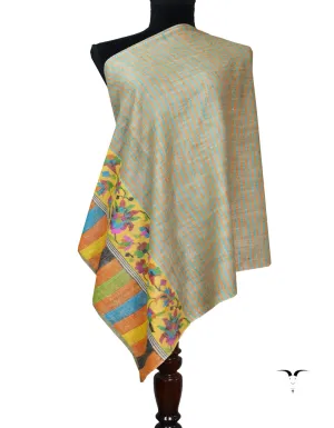 striped kani pashmina stole 7787