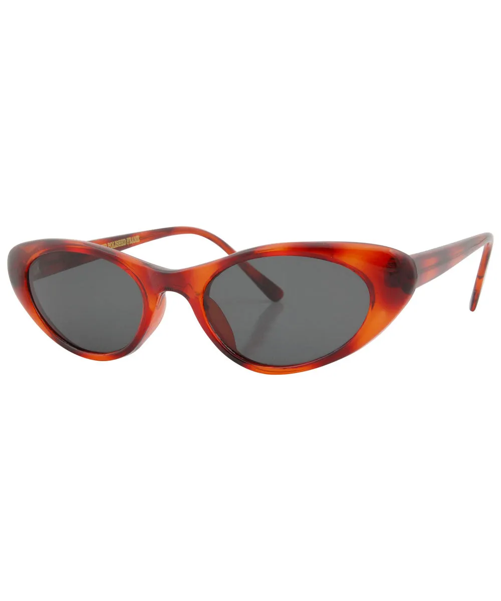 TABBY Tortoise Small Cat-Eye Sunglasses