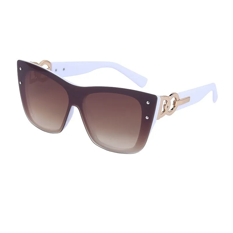 TEEK - Rimless Cattie Tint Sunglasses