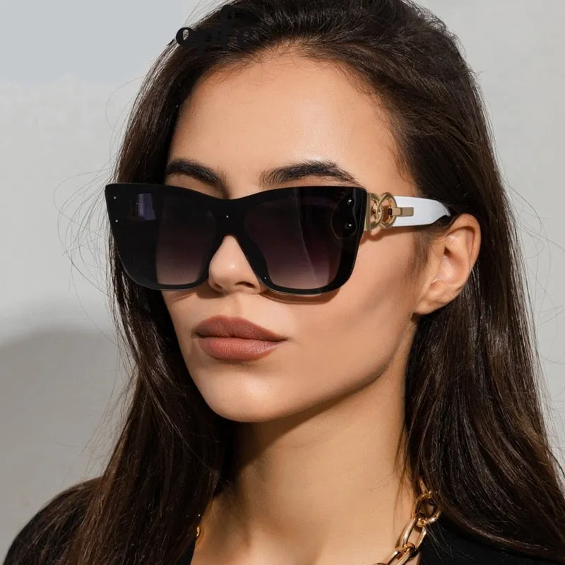 TEEK - Rimless Cattie Tint Sunglasses