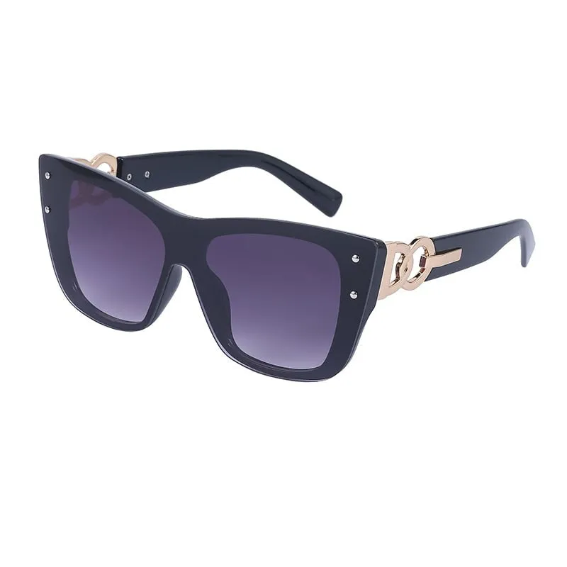 TEEK - Rimless Cattie Tint Sunglasses