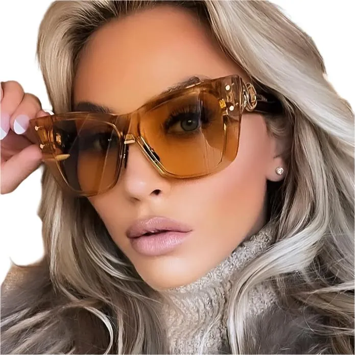 TEEK - Rimless Cattie Tint Sunglasses