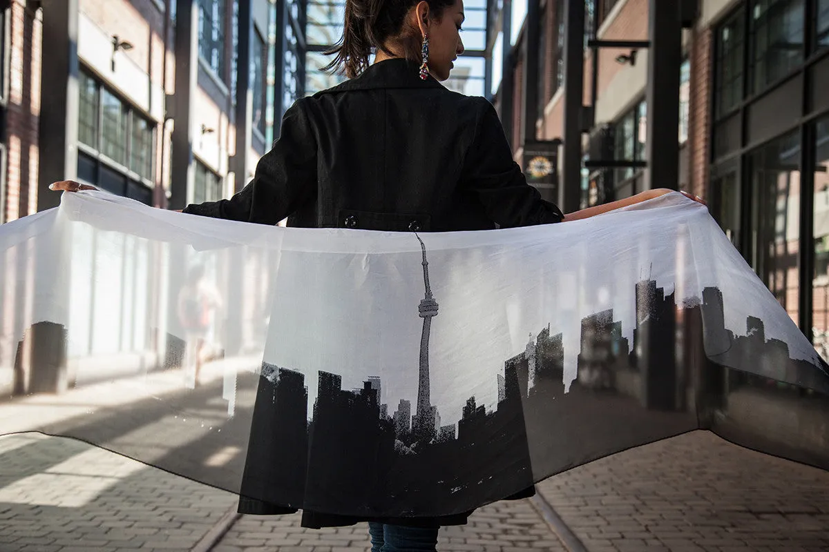 Toronto Skyline Scarf